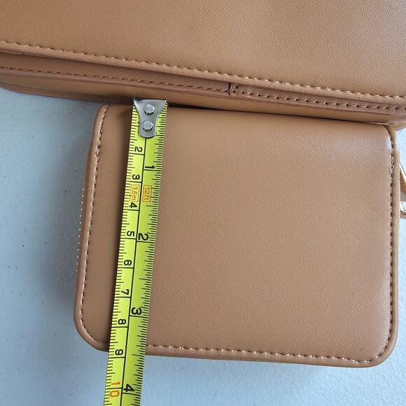 A New Day Crossbody Wallet with Matching Zip Wallet Set Faux Leather Purse Strap - Picture 10 of 10